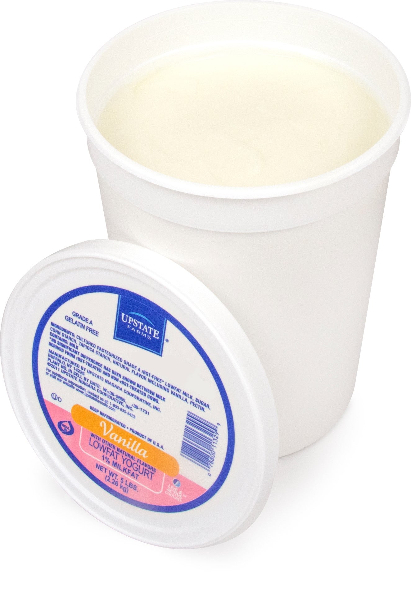 Upstate Farms Vanilla Lowfat Yogurt5 Pound Each - 4 Per Case