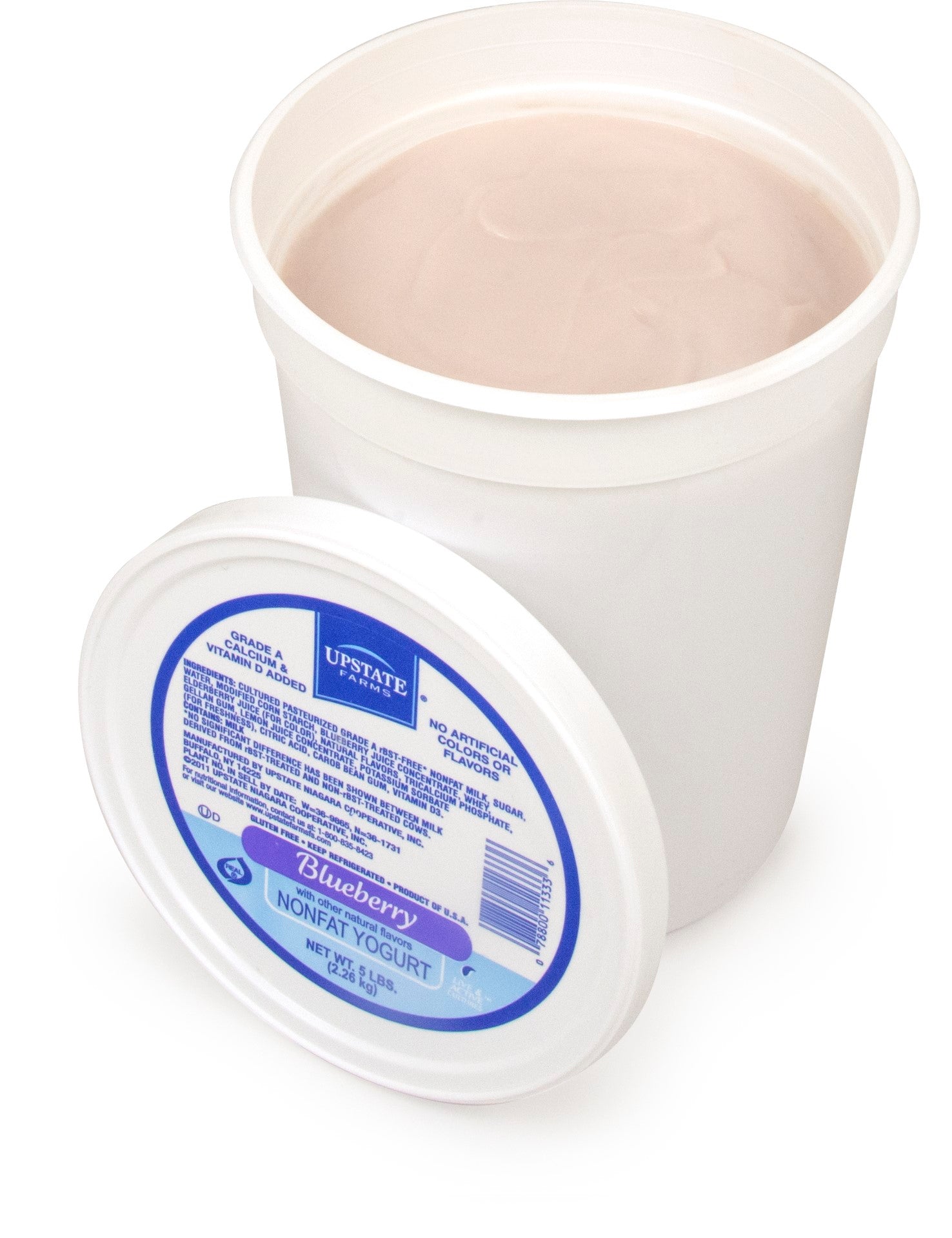 Upstate Farms Blueberry Nonfat Yogurt5 Pound Each - 4 Per Case