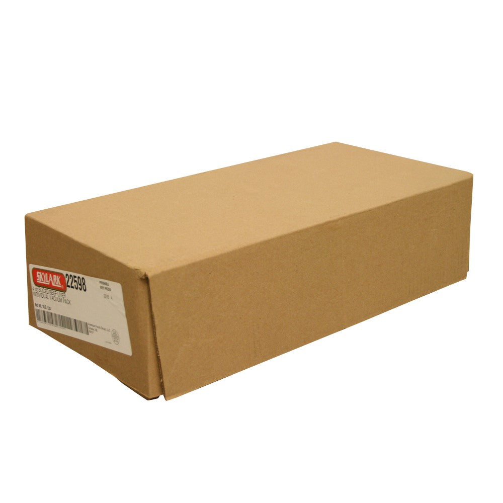 Individually Wrapped Beef Liver Slices 4 Ounce Size - 40 Per Case