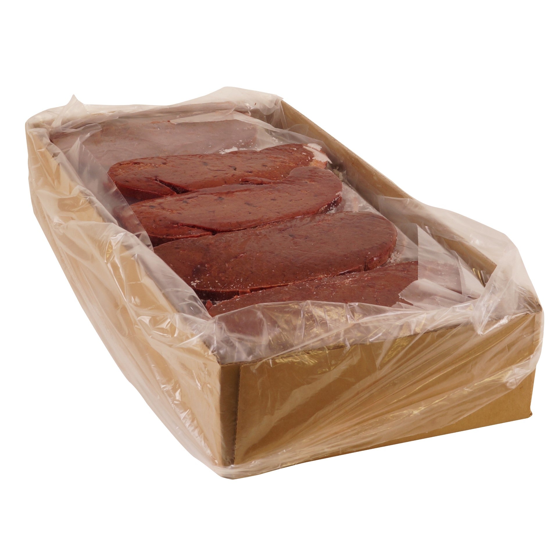Beef Liver Slices 4 Ounce Size - 40 Per Case