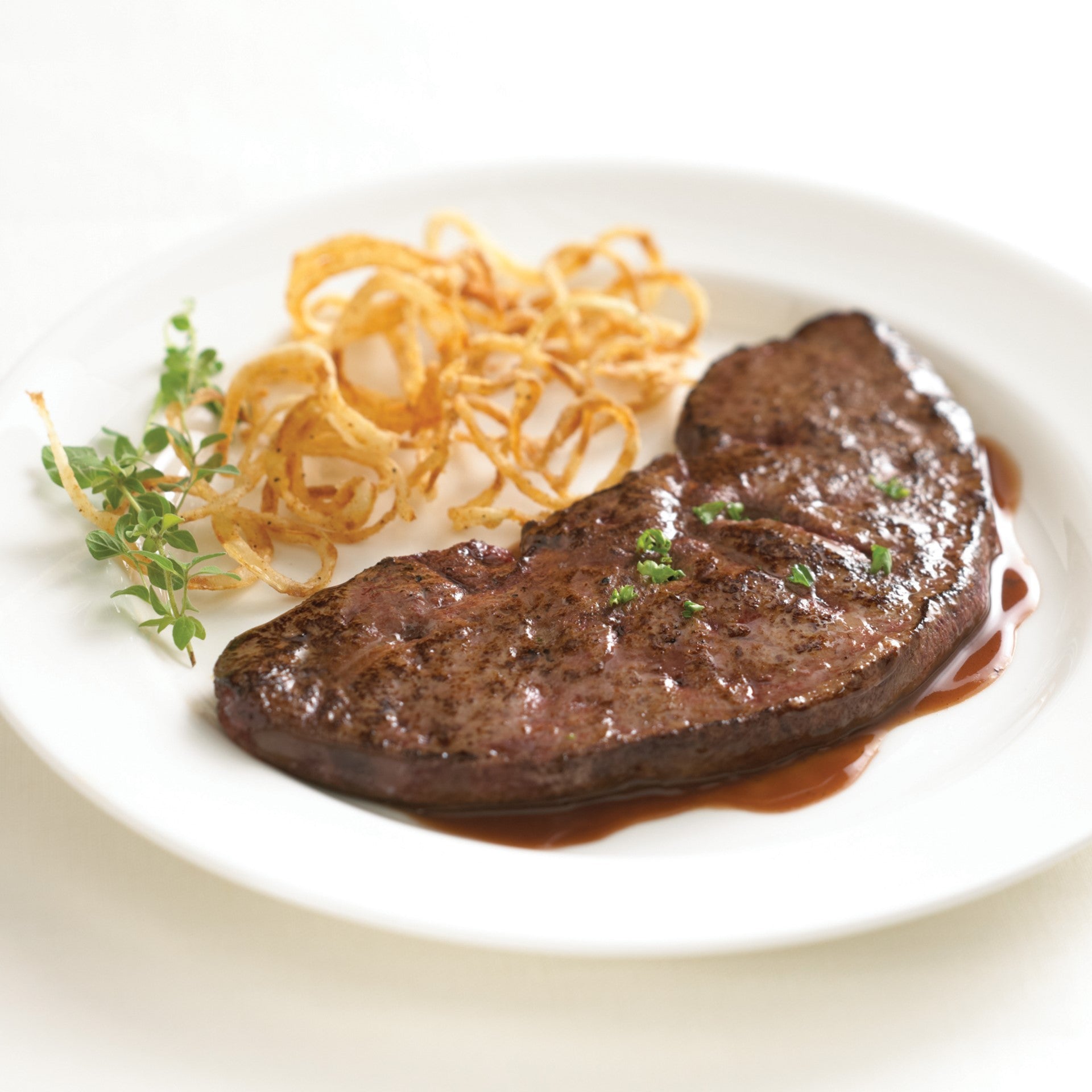 Beef Liver Slices 4 Ounce Size - 40 Per Case