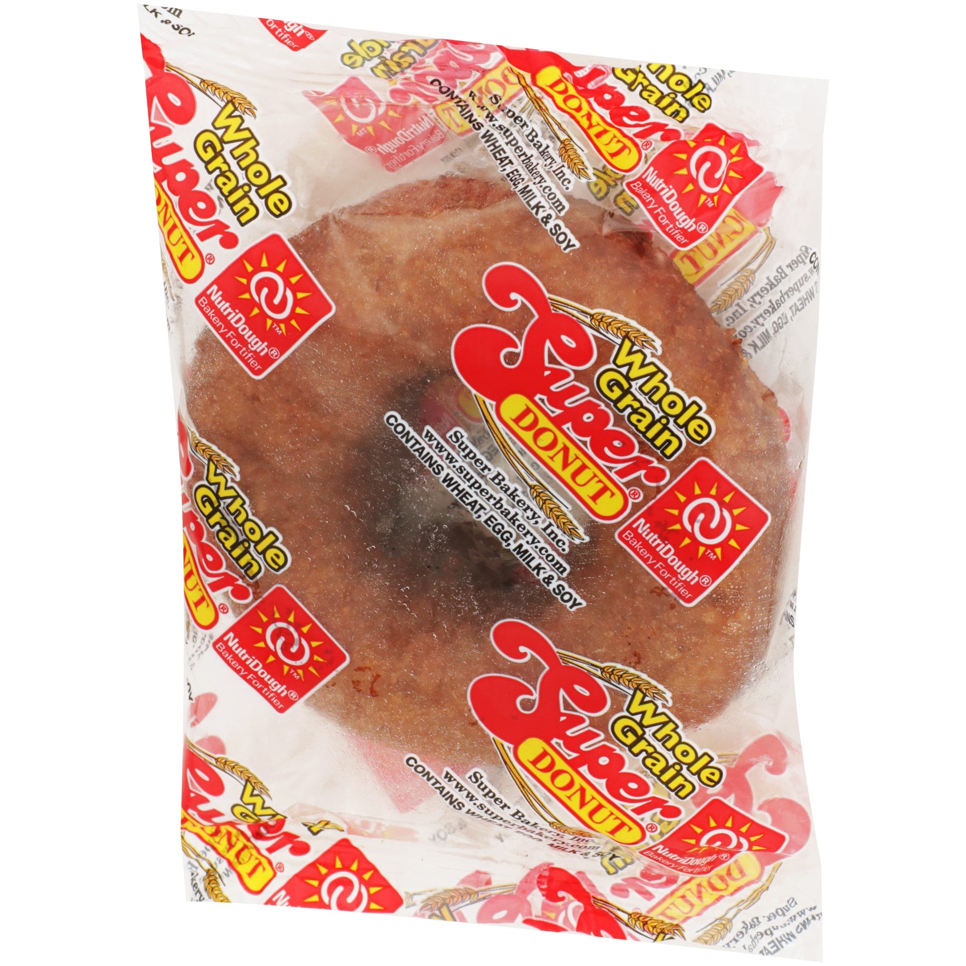 Super Bakery Whole Grain Super Donut 1.9500 Ounce Size - 80 Per Case