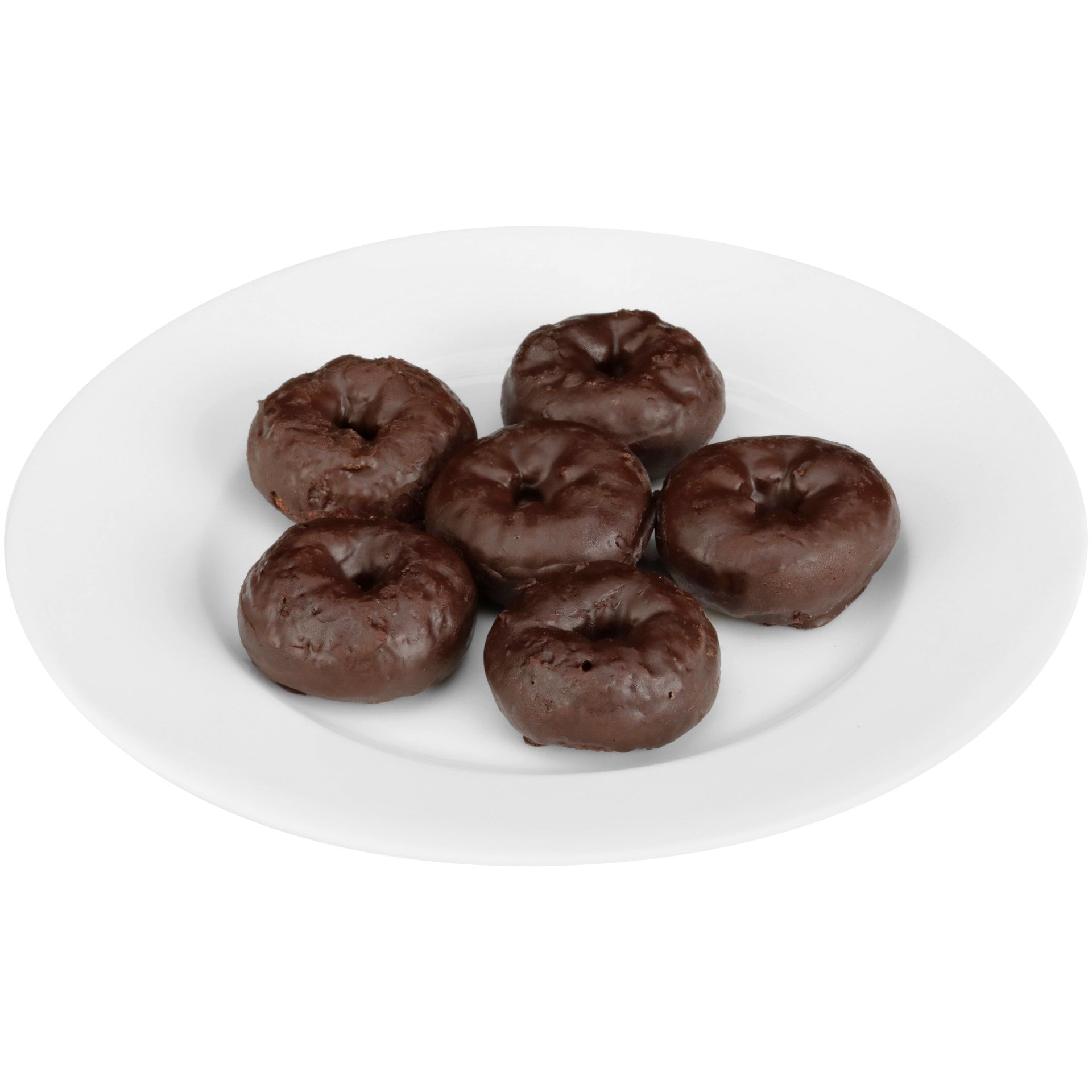 Super Bakery Whole Grain Mini Chocolate Donutsleeve 3.3500 Ounce Size - 72 Per Case