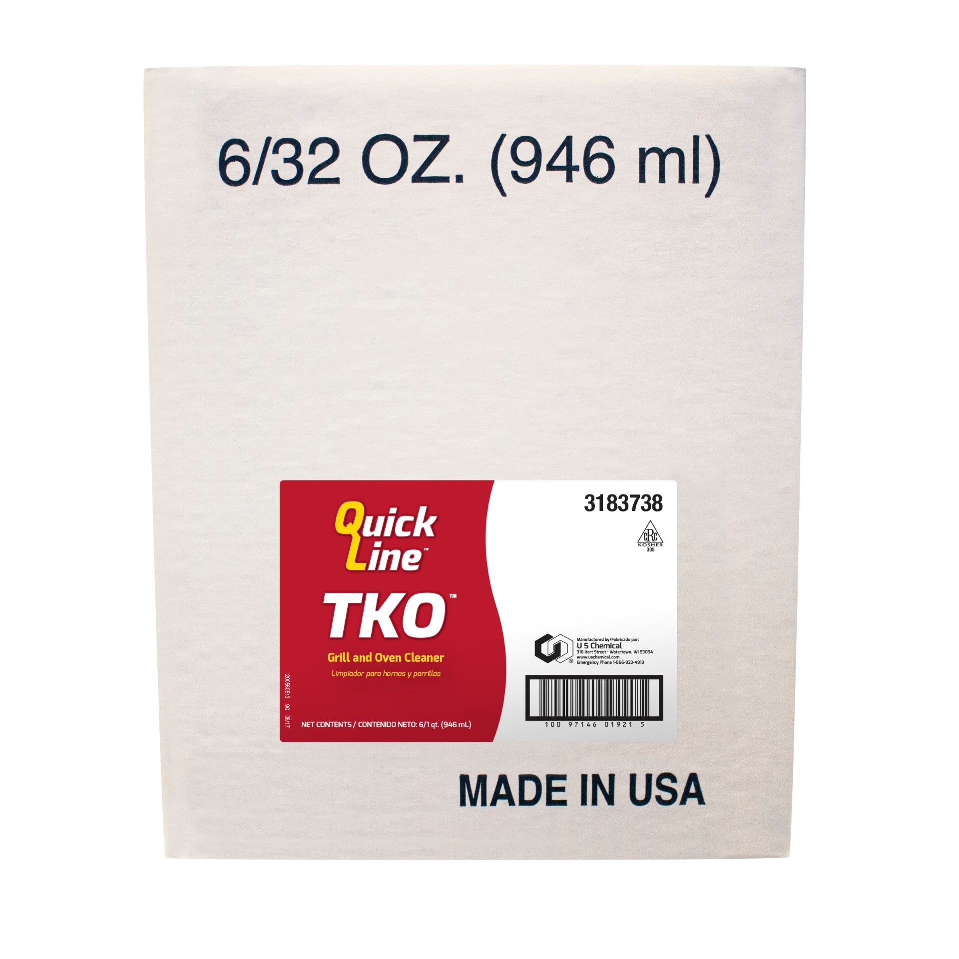 Quickline Cleaner Take Out  6 - 32 Fo