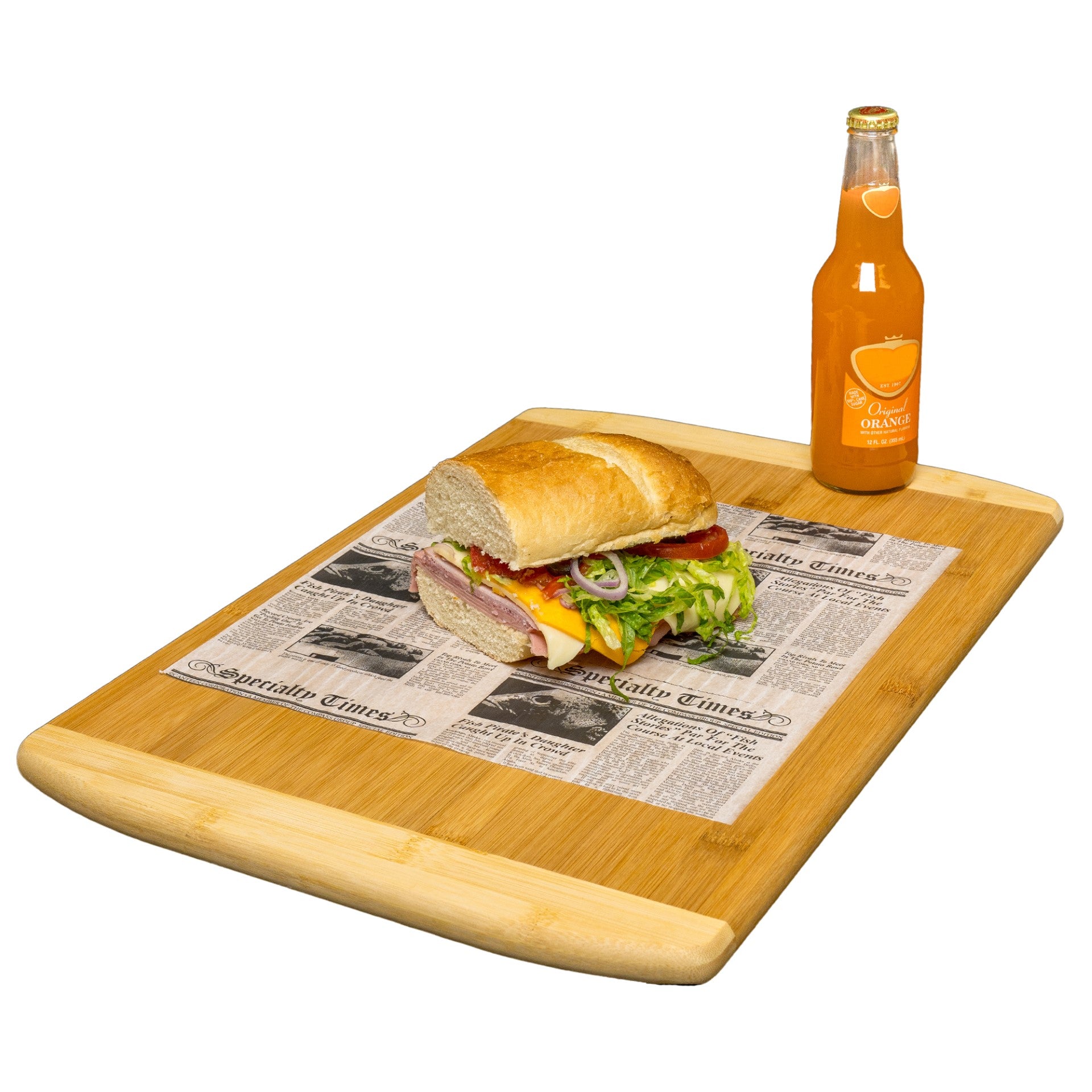 Handy Wacks 12 Inch X 12 Inch X 2.5 Inch Newpaper Deli Wrap  6 - 1000 Cnt