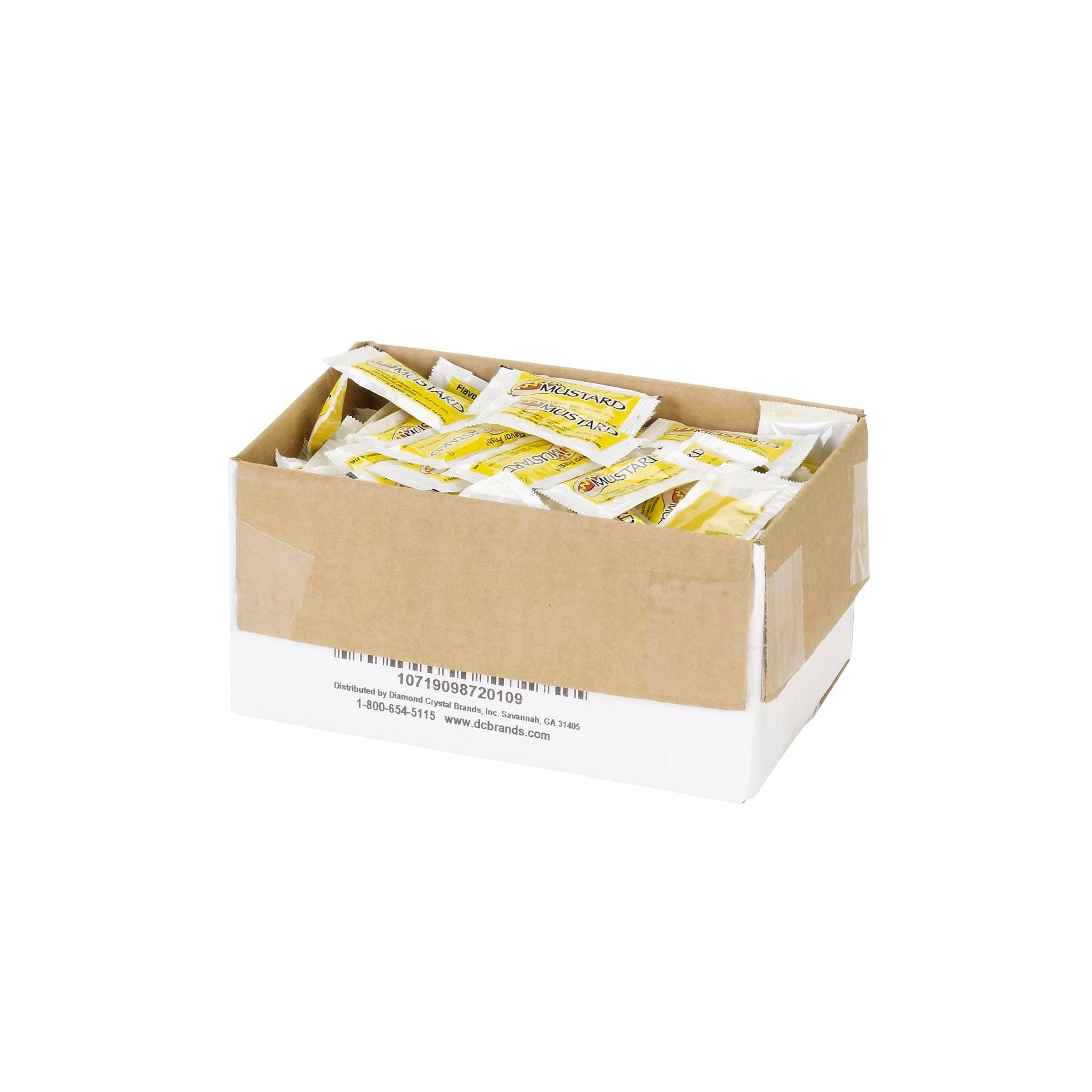 Flavor Fresh Yellow Mustard Single Serve Gr 4.5 Grams Each - 200 Per Case