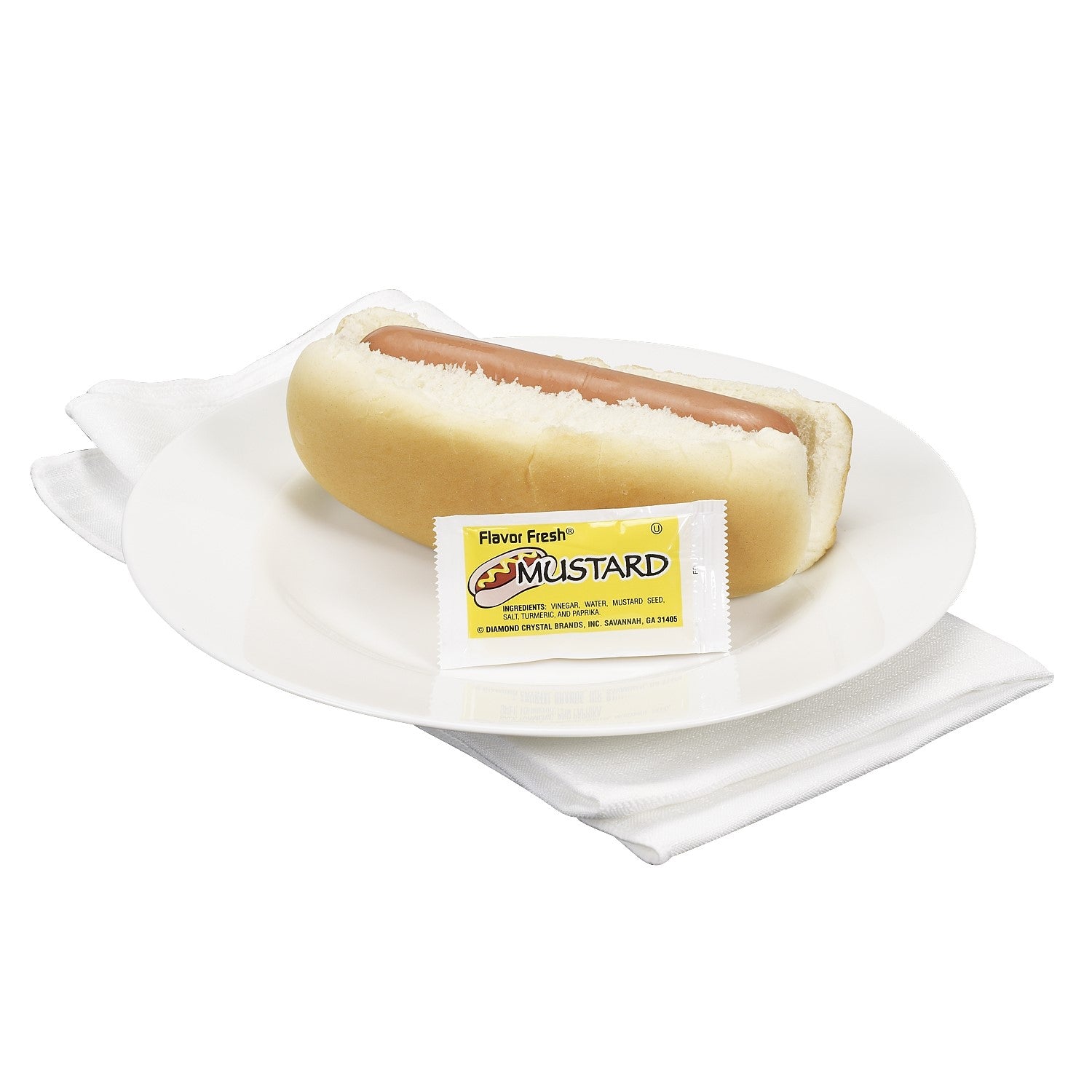 Flavor Fresh Yellow Mustard Single Serve Gr 4.5 Grams Each - 500 Per Case