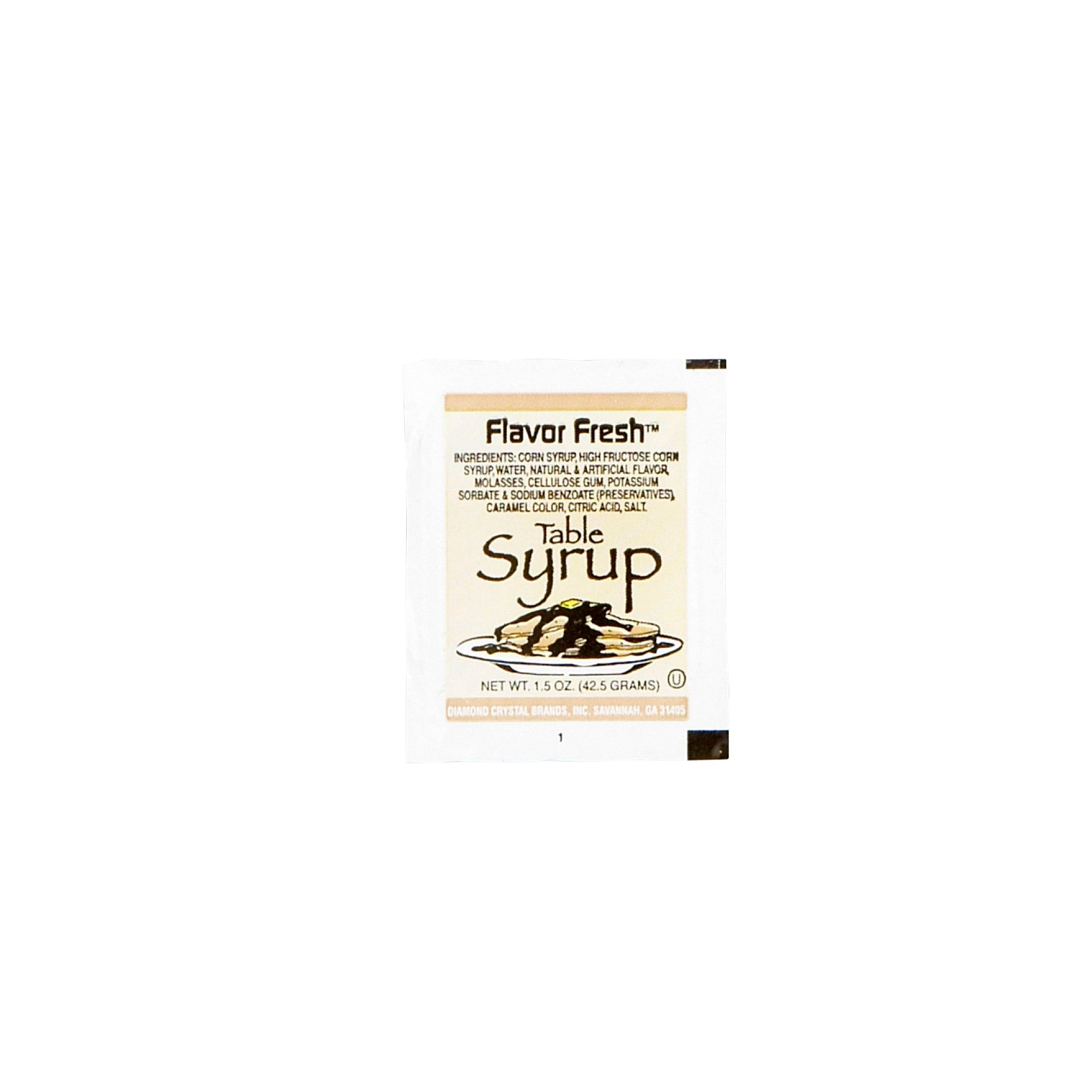 Flavor Fresh Syrup Cup Single Serve 1.5 Ounce Size - 100 Per Case