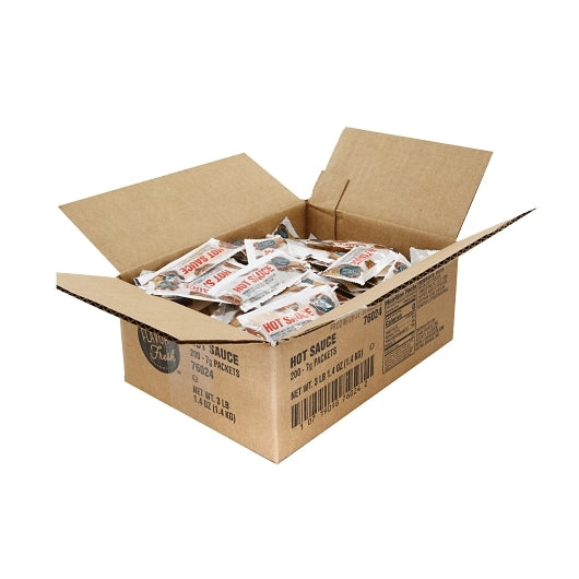 Flavor Fresh Hot Sauce Pouch Gr 7 Grams Each - 200 Per Case.