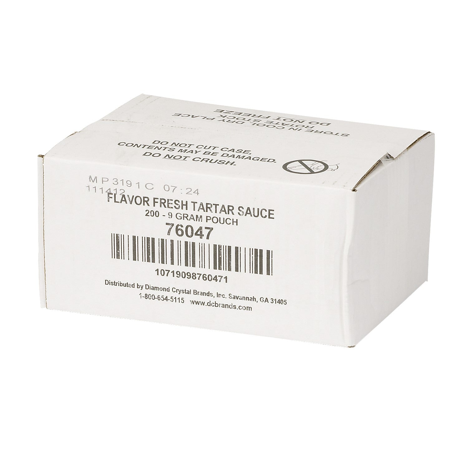 Flavor Fresh Tartar Sauce Single Serve Gr 9 Grams Each - 200 Per Case