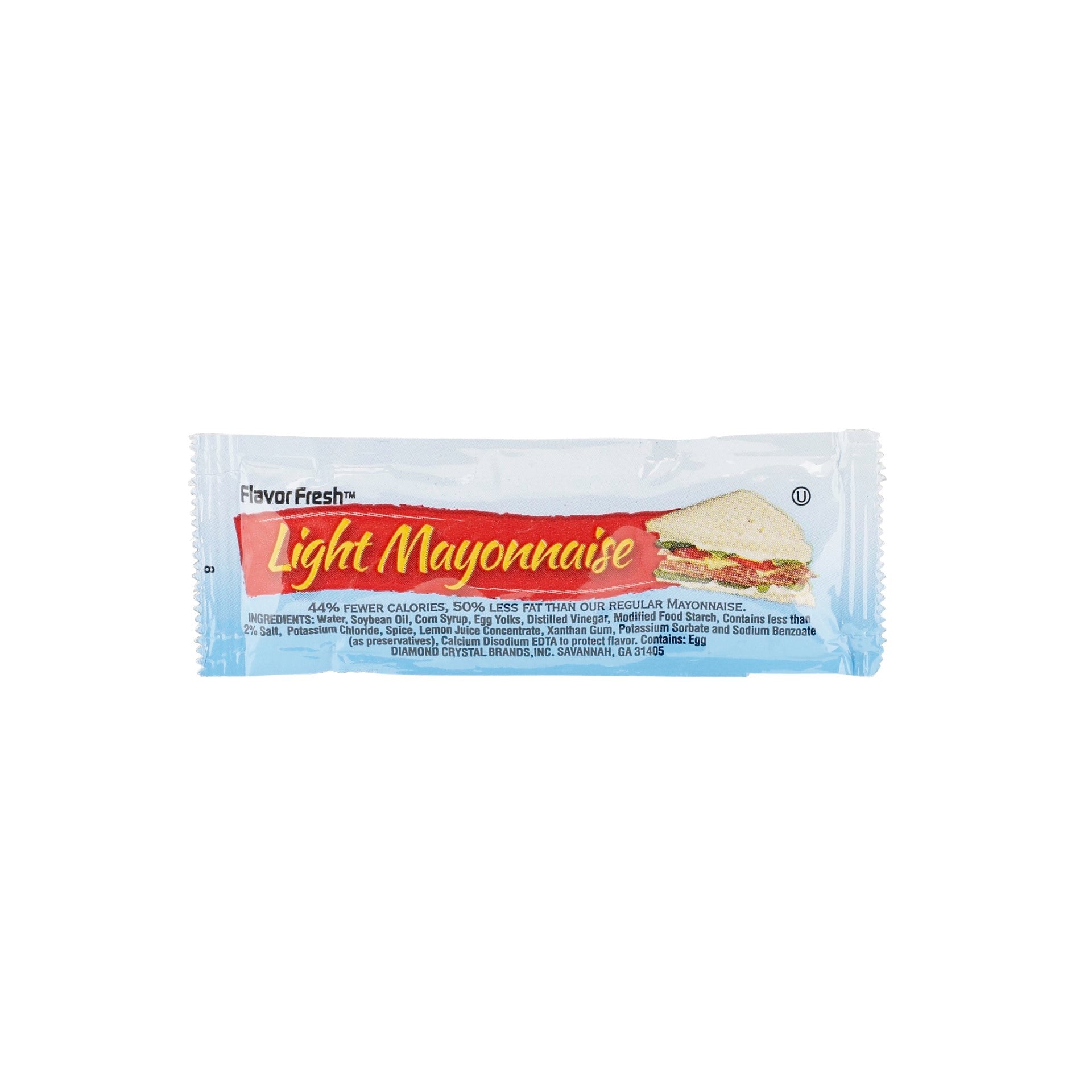 Flavor Fresh Bu Reduced Fat Mayonnaise Single Serve Gr 12 Grams Each - 200 Per Case