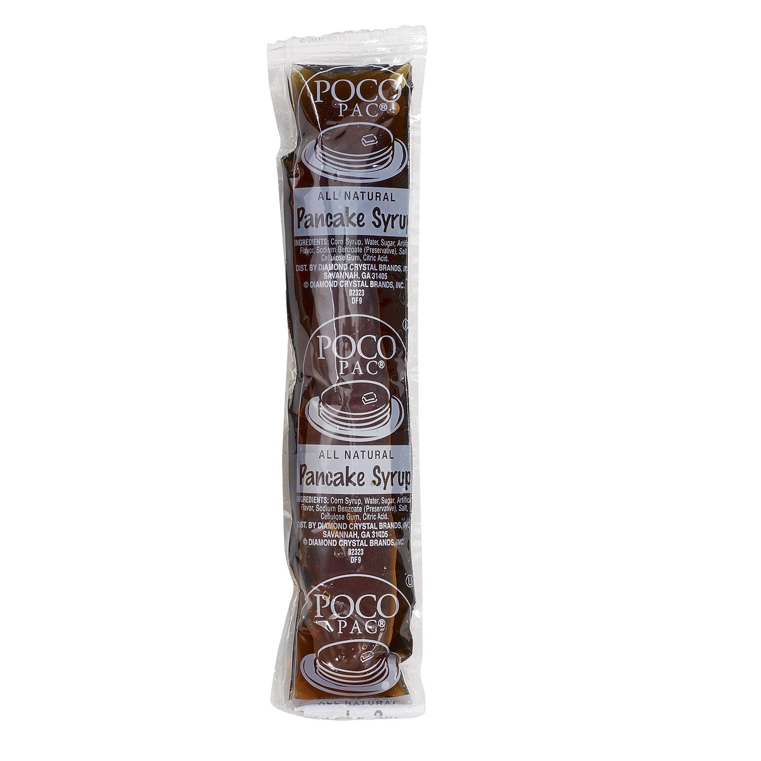 Poco Pac Pouch Syrup Pouch Single Serve 1.5 Ounce Size - 100 Per Case