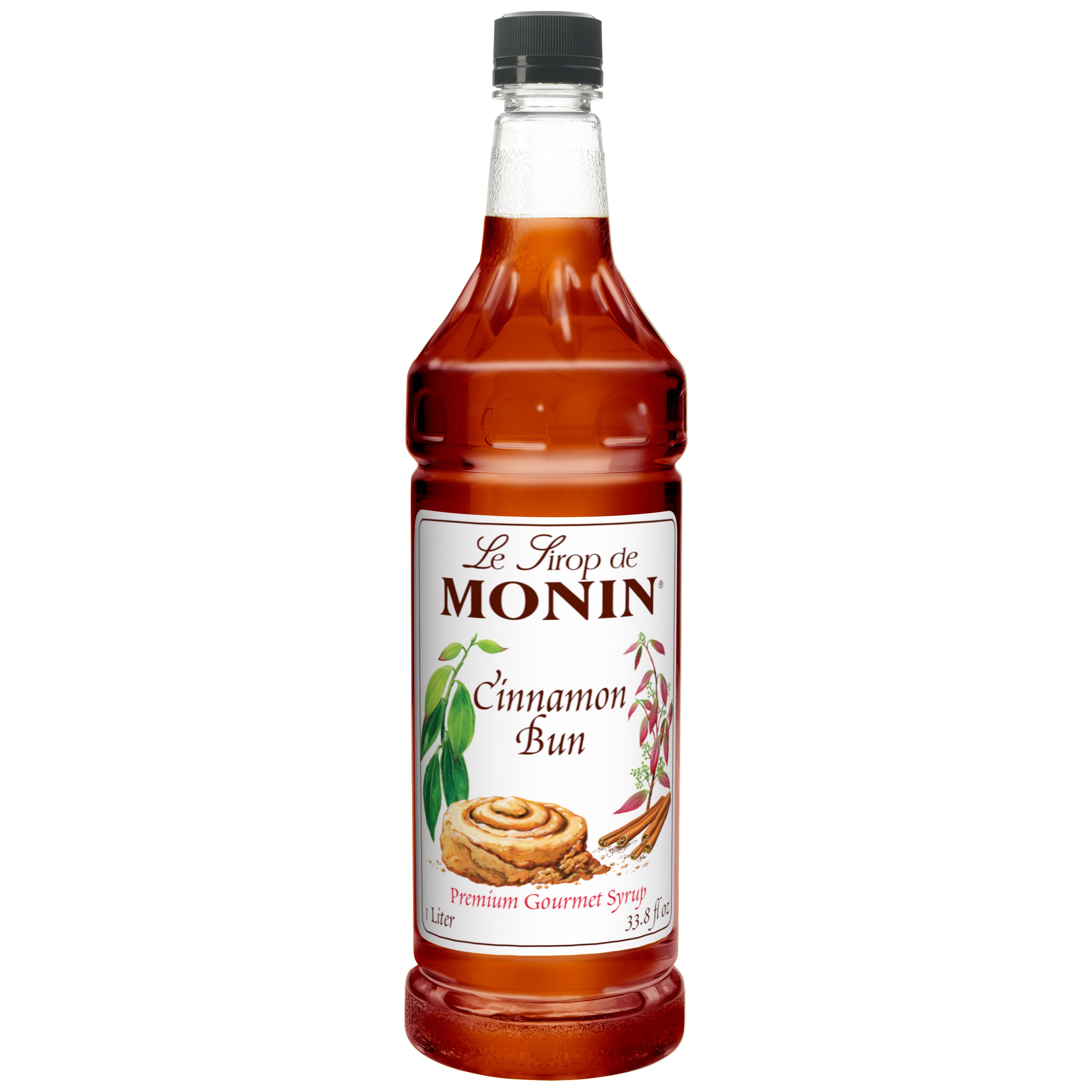 Monin Cinnamon Bun Pk L 1 Liter - 4 Per Case