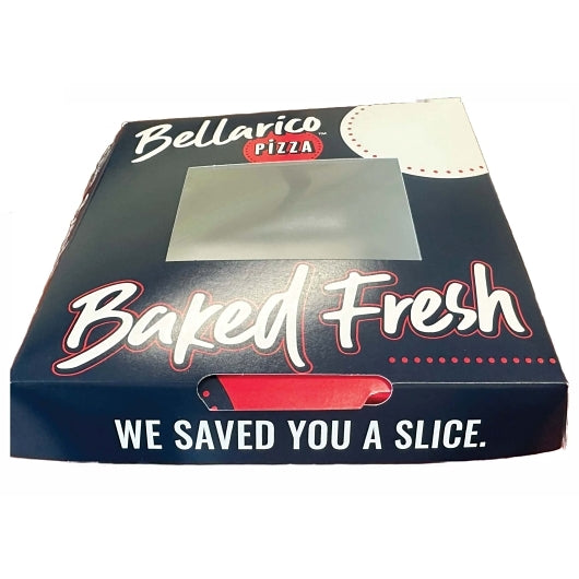 Bellarico's 6.5X6.5 Pizza Window Box - 300 Count Per Case