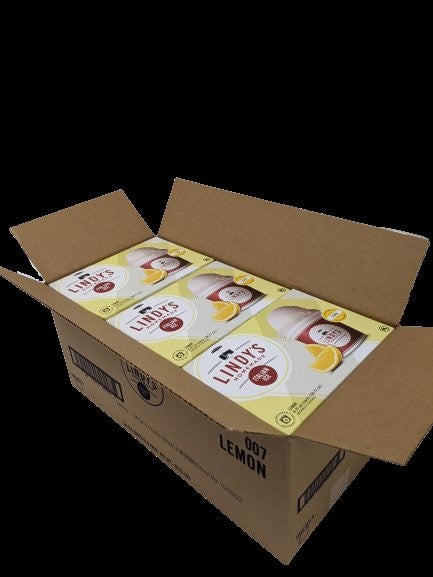 Lindy's Italian Ice Lemon Italian Ice 36 Fluid Ounce - 9 Per Case