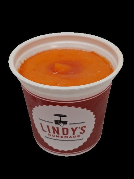 Lindy's Italian Ice Orange Italian Ice 36 Fluid Ounce - 9 Per Case