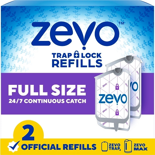 Zevo Flying Insect Trap Refill, 0.382 Pound, 6 Per Case