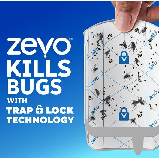 Zevo Flying Insect Trap Refill, 0.382 Pound, 6 Per Case