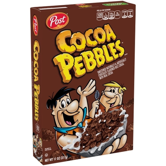Post Consumer Brands Post Cocoa Pebbles 11 Ounce Size - 12 Per Case