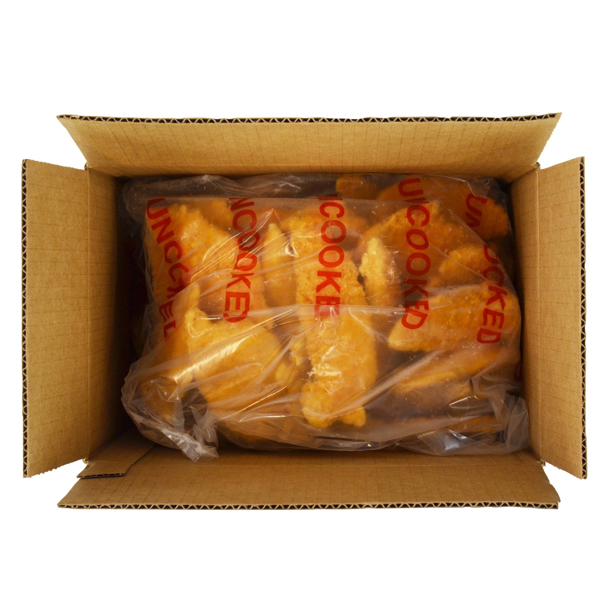 Brakebush(r) Original Breaded Chicken Tenderloins Par Fried Line Flow Boneless Skinles 5 Pound