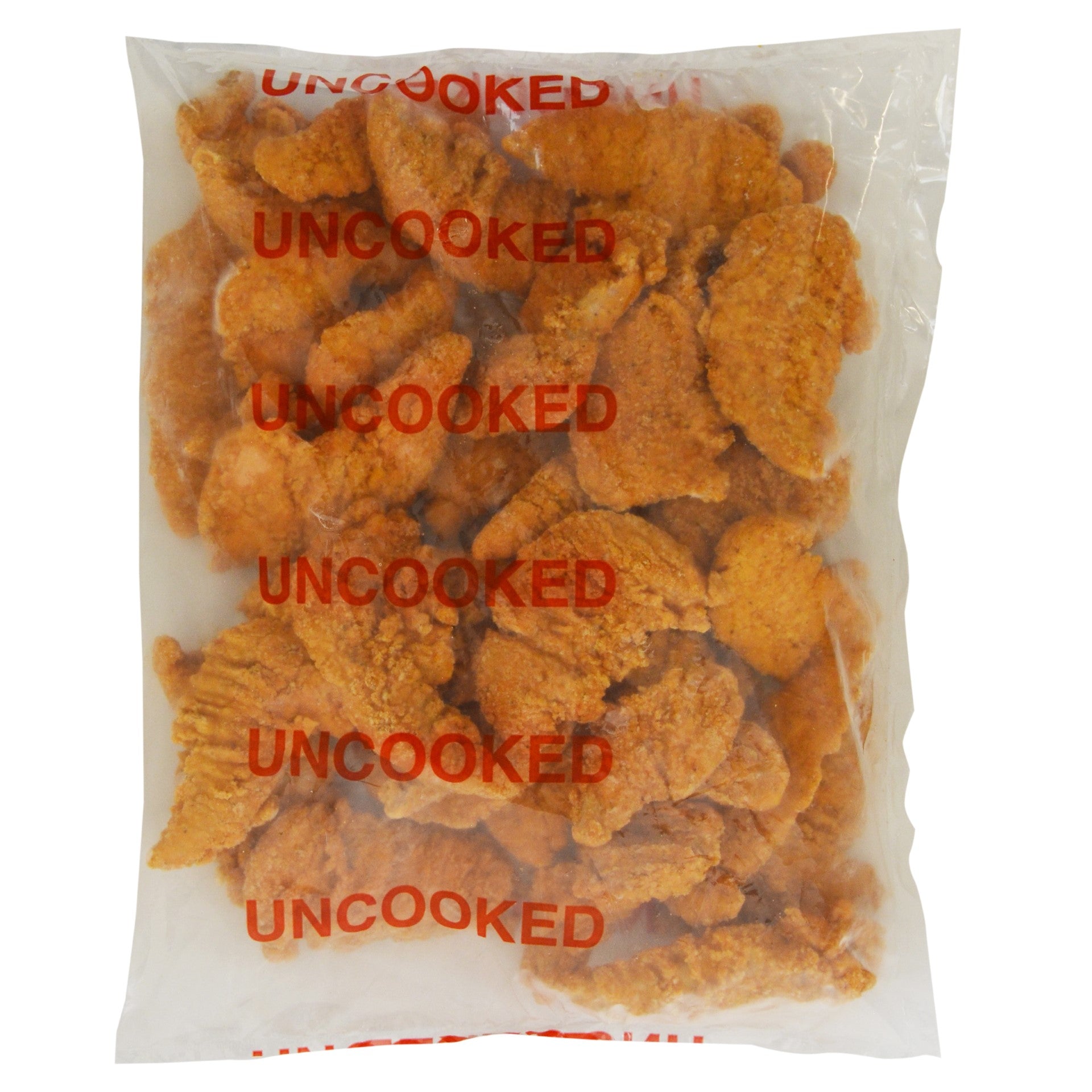 Brakebush(r) Homestyle Breaded Chicken Breasttenders Par Fried Fritter Medium Line Fl 5 Pound