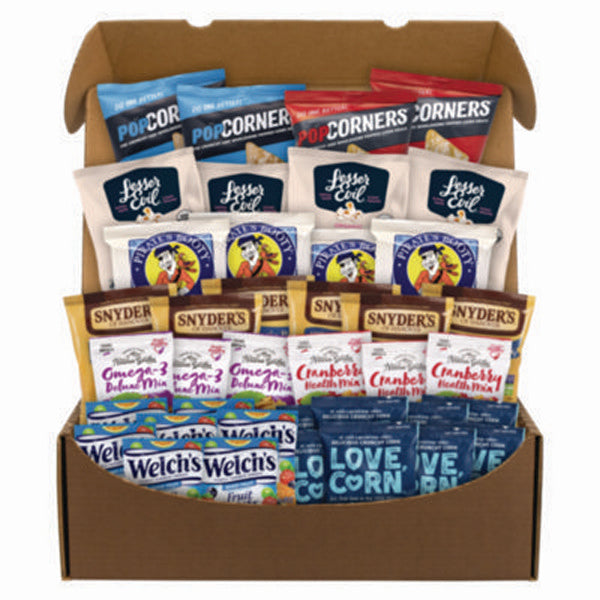 Better For You Snack Box, 37 Assorted Snacks/Box