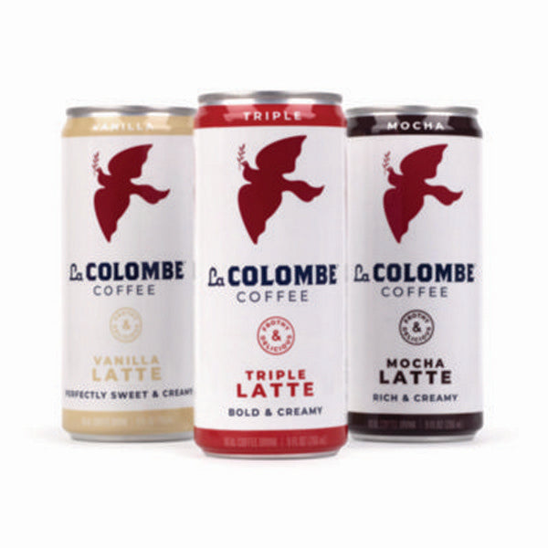 Draft Latte Cold Brew, Assorted Flavors, 9 oz Can, 12/Carton