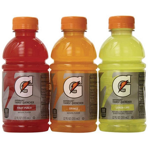 Thirst Quencher Variety Pack, Assorted Flavors, 12 oz Bottle, 28/Carton