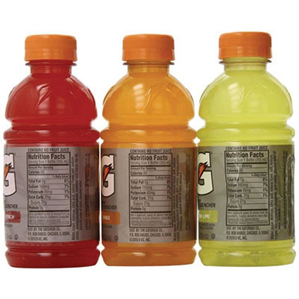 Thirst Quencher Variety Pack, Assorted Flavors, 12 oz Bottle, 28/Carton