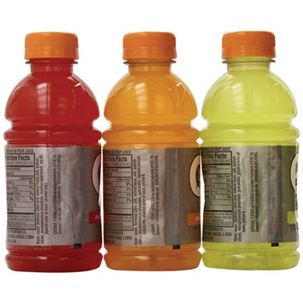 Thirst Quencher Variety Pack, Assorted Flavors, 12 oz Bottle, 28/Carton