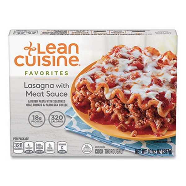 LeanCuisin Favorites Lasagna With Meat Sauce, 10.5 Box, 3 Boxes/pack