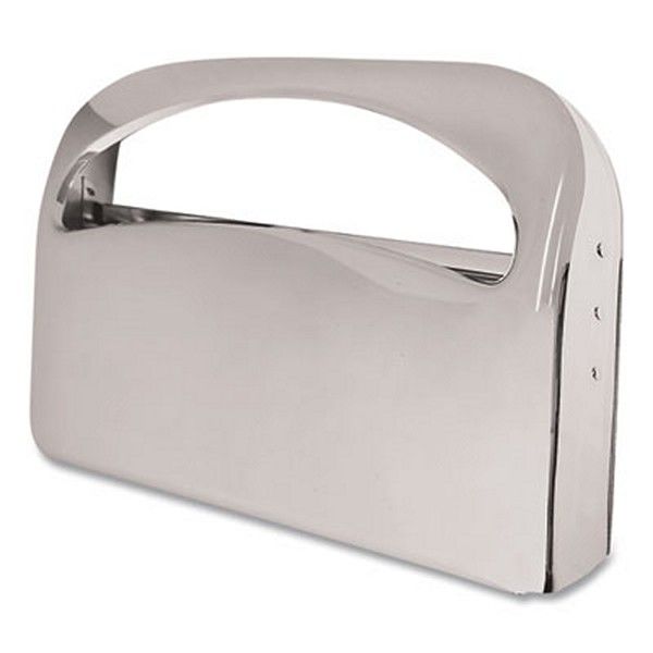 Boardwalk® Toilet Seat Cover Dispenser, 16 X 3 X 11.5, Chrome