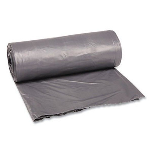 Boardwalk® Low-Density Waste Can Liners, 30 Gal, 0.95 Mil, 30" X 36", Gray, 100/carton