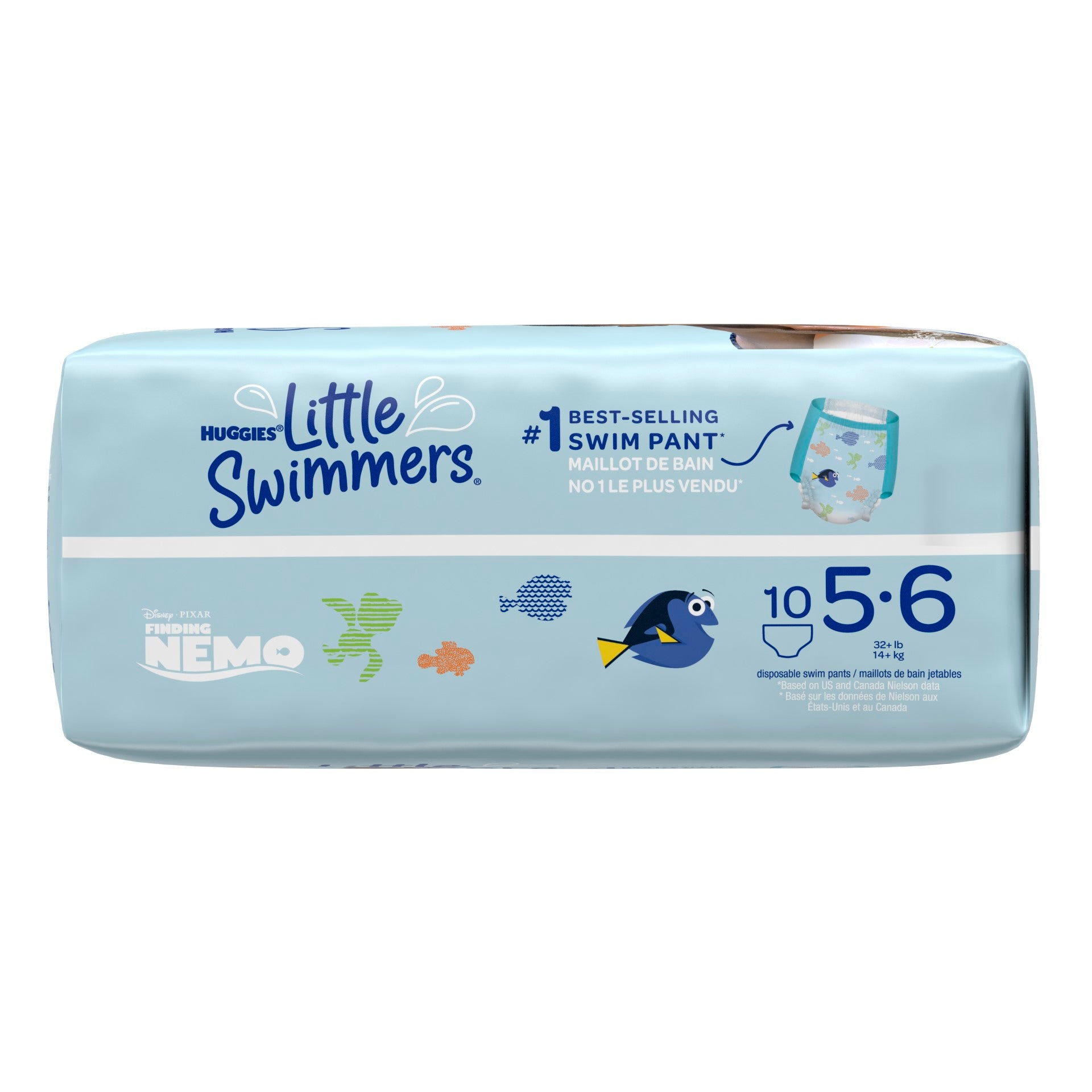 Huggies Litl Swimr1X Swmpnt Sz5 10