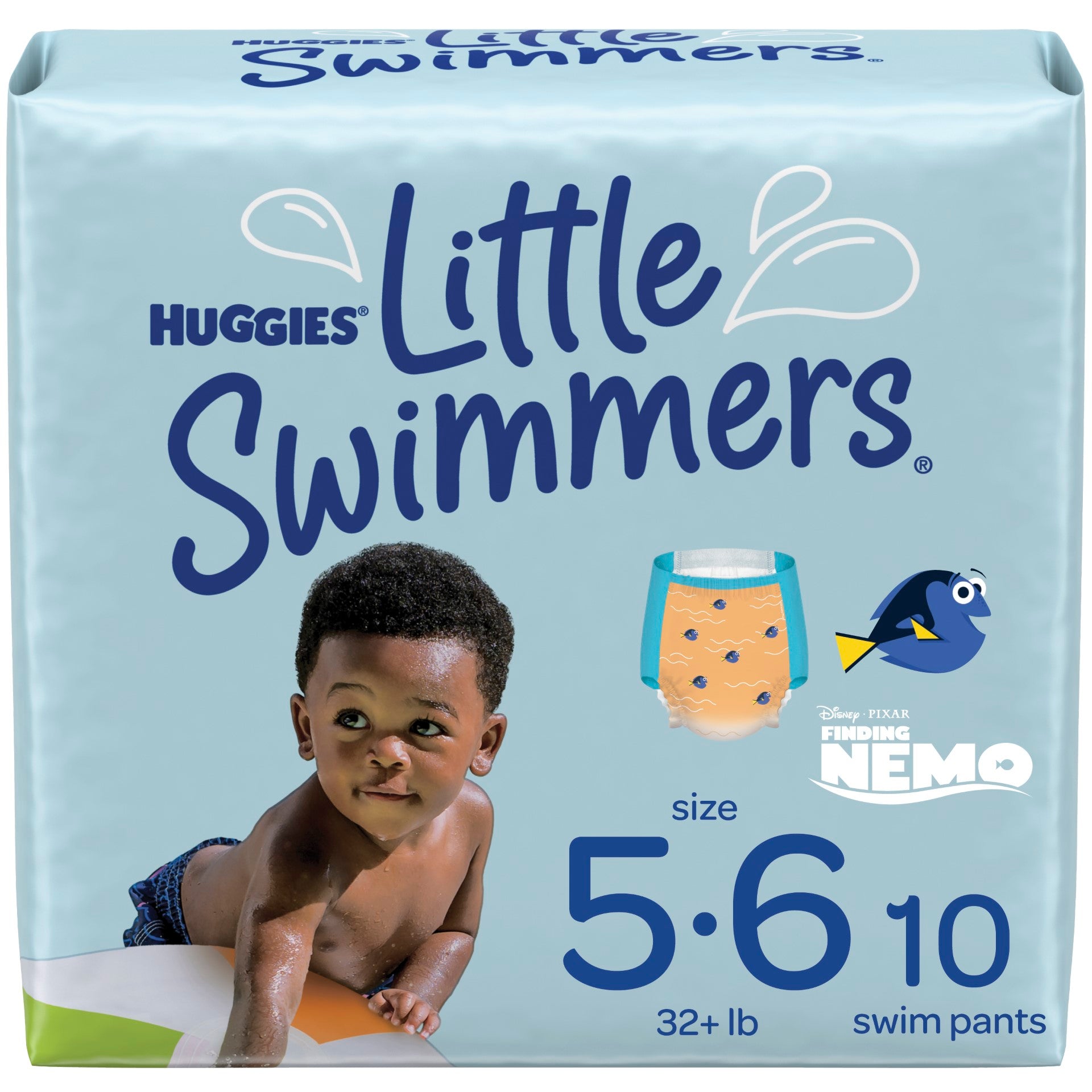 Huggies Litl Swimr1X Swmpnt Sz5 10
