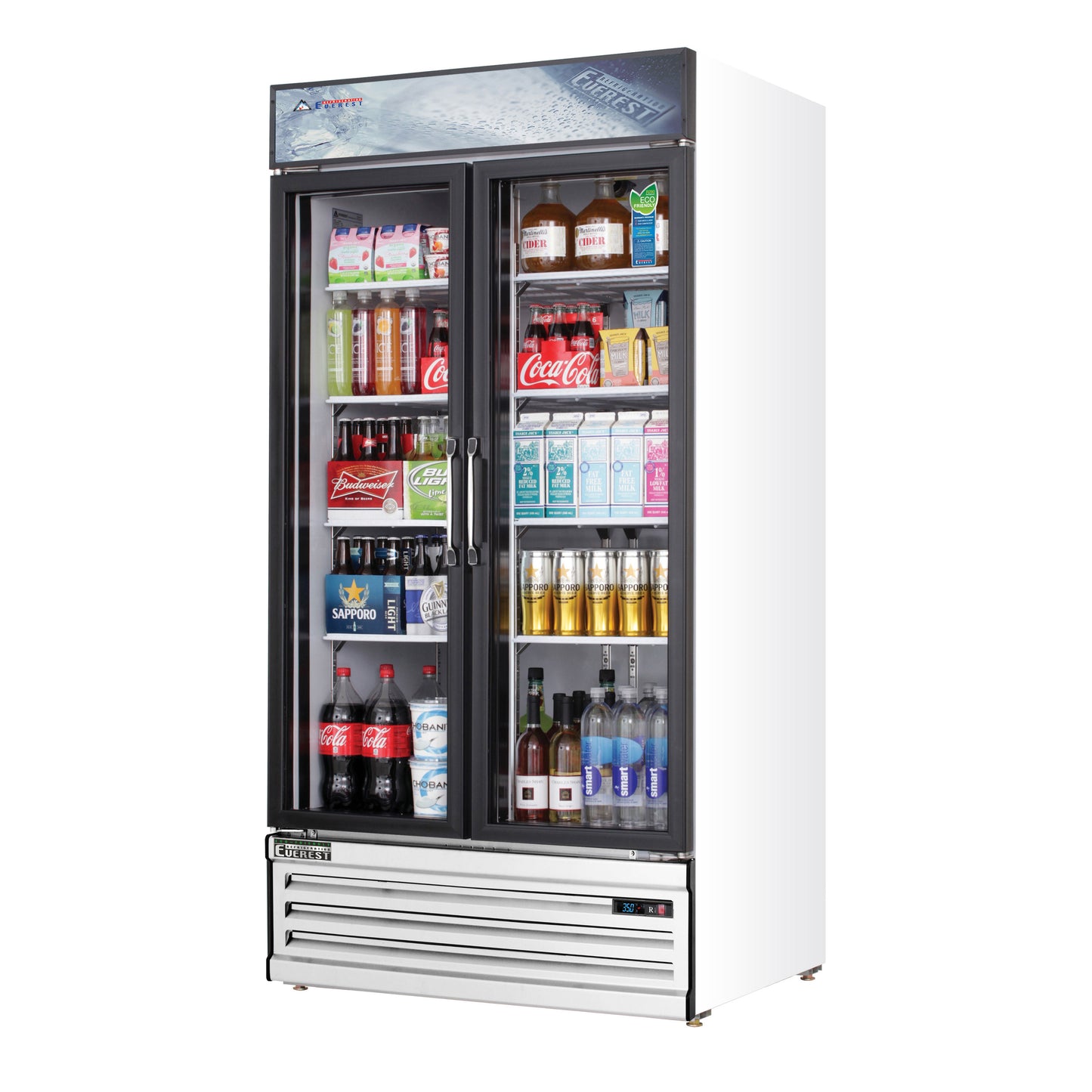 Everest Refrigeration, EMSGR33, Refrigerator, Merchandiser