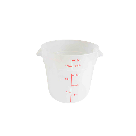 Thunder Group, PLRFT318TL, Food Preparation; Round Food Storage Container & Cover