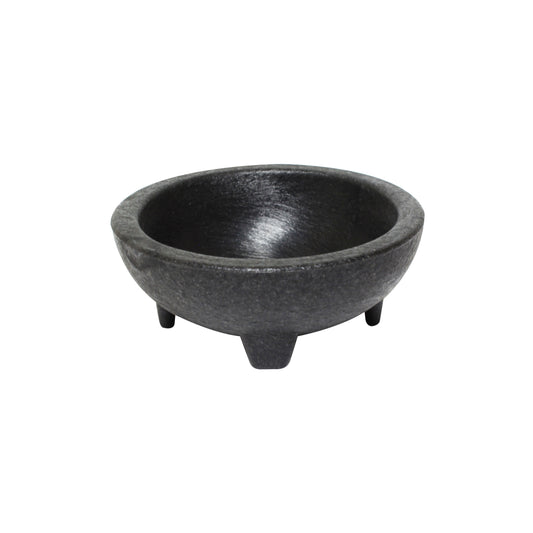 Thunder Group, PLMJ004BK, Table Top Services; Molcajete Salsa Bowl