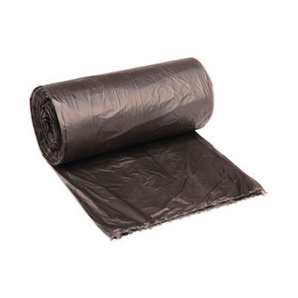 Boardwalk® High-Density Can Liners, 45 Gal, 19 Microns, 40" X 46", Black, 150/carton