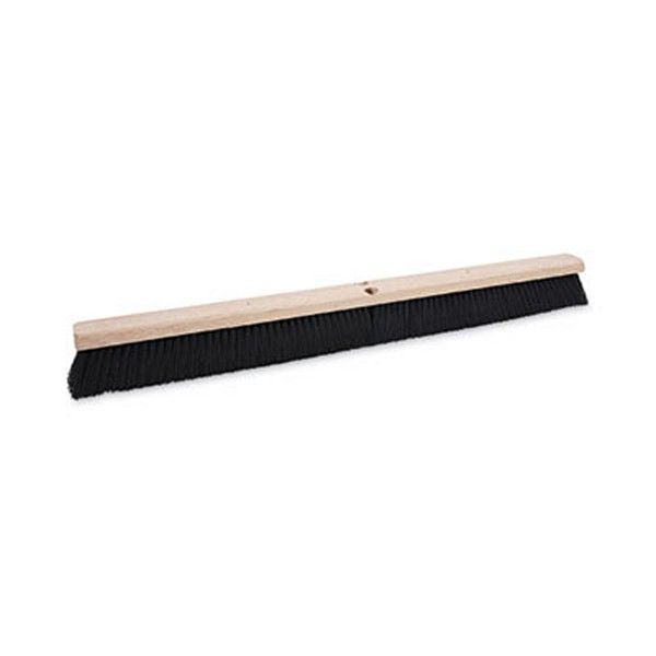 Boardwalk® Floor Brush Head, 3" Black Polypropylene Bristles, 36" Brush