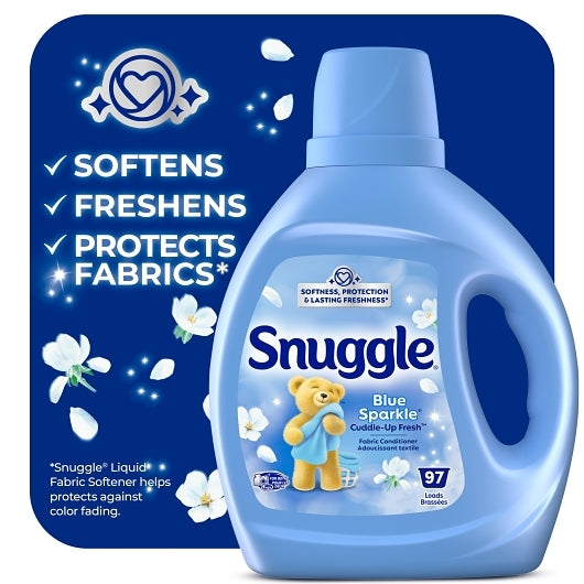 Snuggle Fabric Conditioning, 66 Fluid Ounce, 6 Per Case