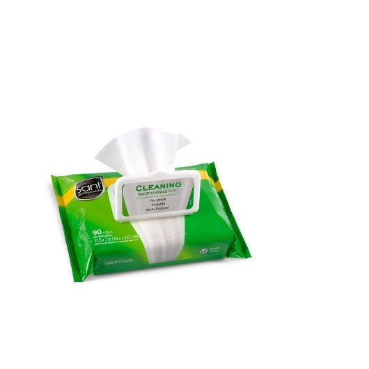 Sani Professional/Nice Pak Table Turner Wipes  20 - 75 Cnt