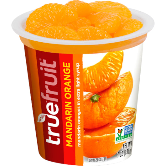 Sundia True Fruit Mandarin Orange 7 Ounce Size - 12 Per Case