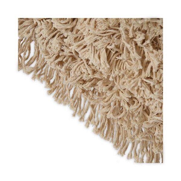 Boardwalk® Industrial Dust Mop Head, Hygrade Cotton, 24w X 5d, White