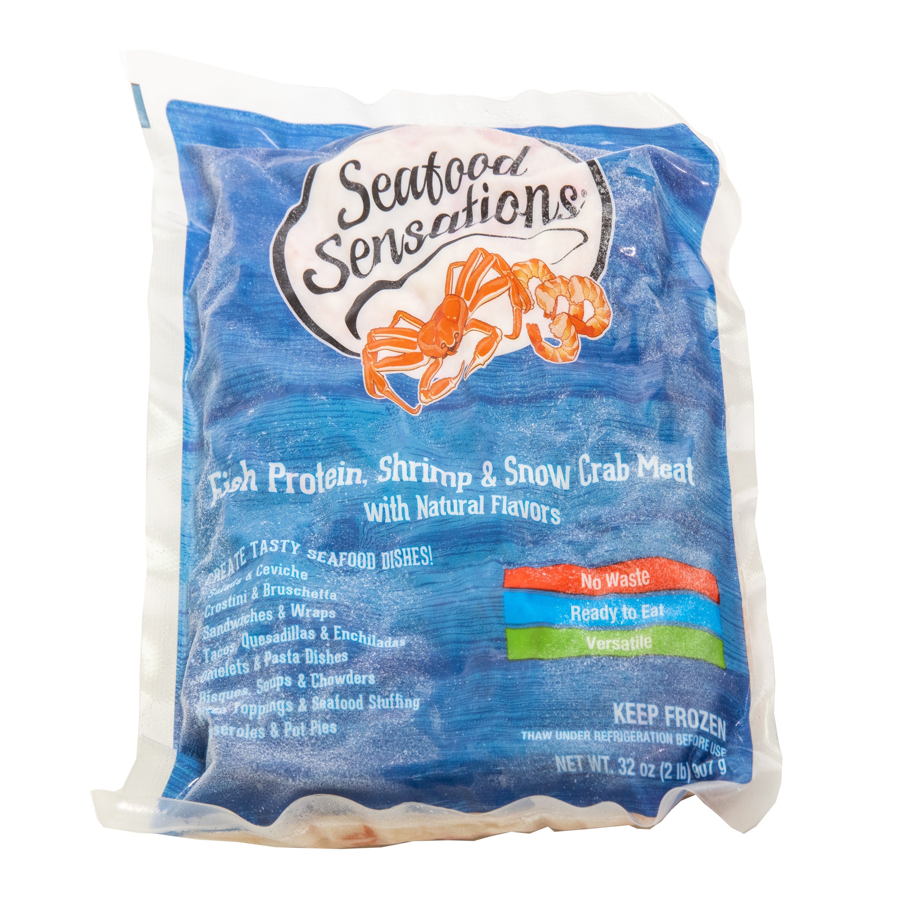 King & Price Seafood Sensations 2 Pound Each - 6 Per Case