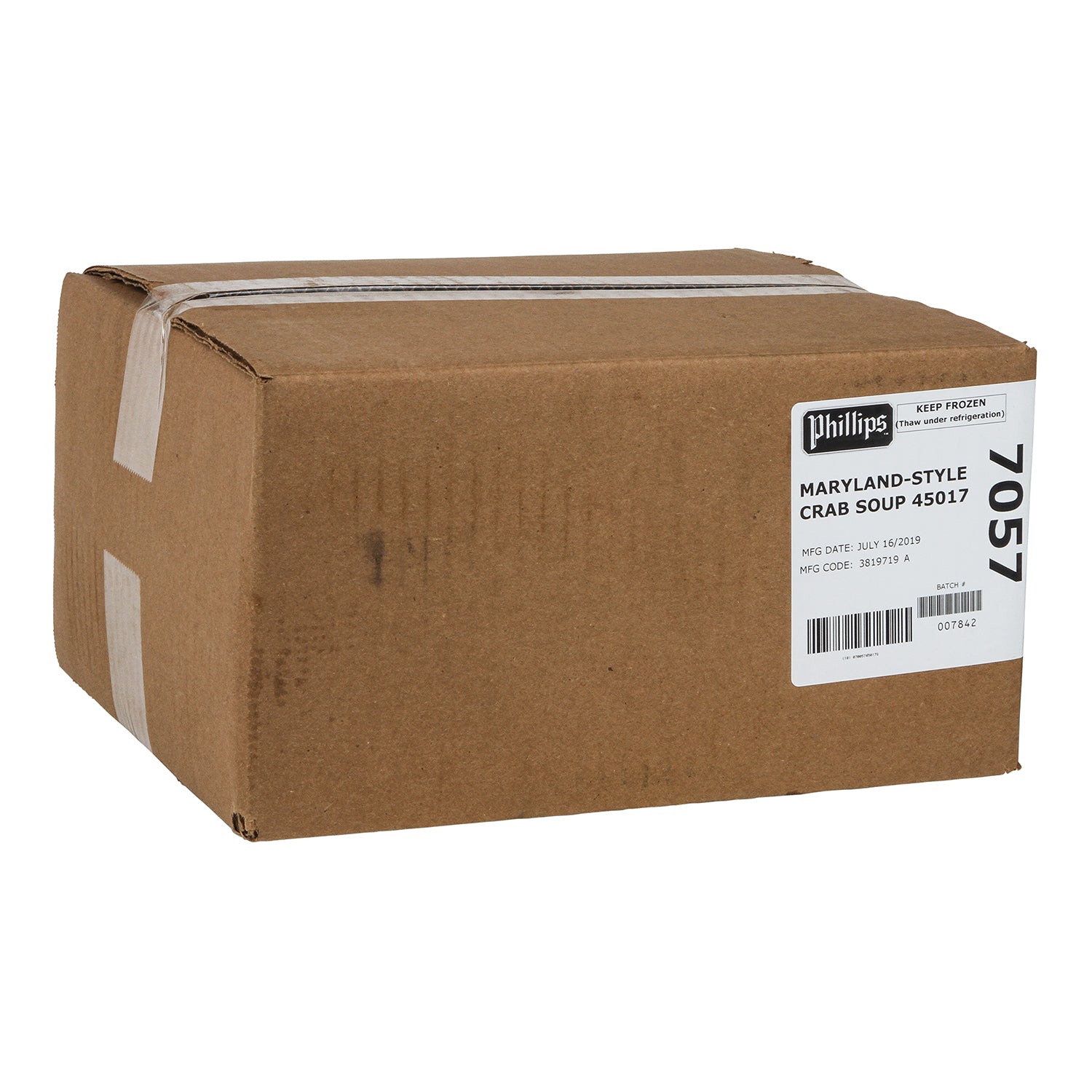 Maryland Style Crab Soup Bag 4 Pound Each - 4 Per Case