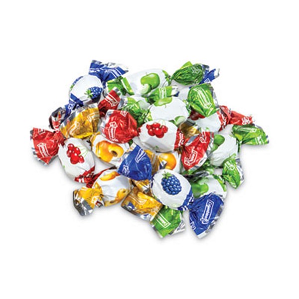 Colombina Delicate Fruit Drops Mini Fruit Filled Assortment, 2.2 lb Bag