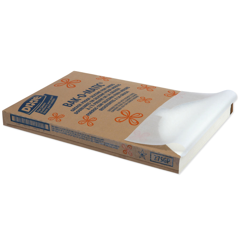 Dixie(R) Bak-O-Matic(R) Silicone Greaseproofpan Liners By Gp Pro (Georgia-Pacific)  24.38 X 16.38
