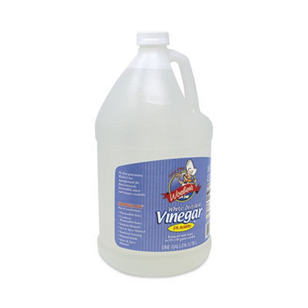 Woebers White Distilled Vinegar, 1 gal Bottle