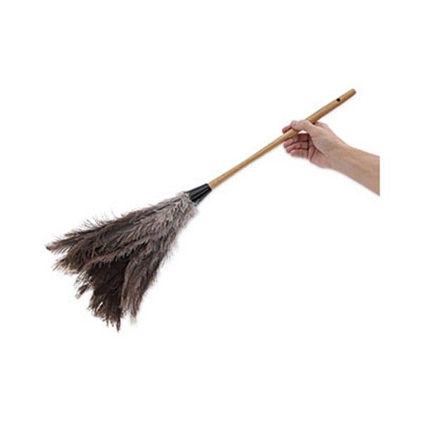 Boardwalk® Professional Ostrich Feather Duster, 16" Handle